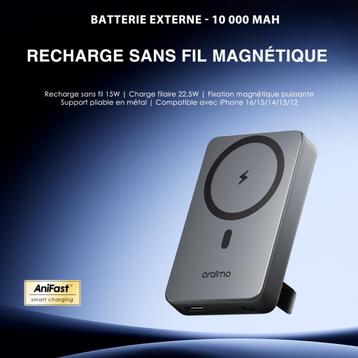 Oraimo MagPower 15 draagbare magnetische batterij compatibel beschikbaar voor biedingen