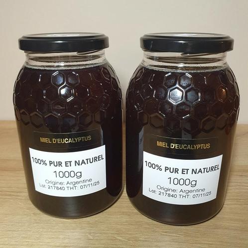 Miel d'eucalyptus 1 kilo 15€ 100% pur et naturel, Diversen, Levensmiddelen, Ophalen