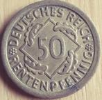 ALLEMAGNE : Scarce 50 RENTENPFENNIG 1924 F KM 34 Alm.unc, Envoi, Monnaie en vrac, Allemagne