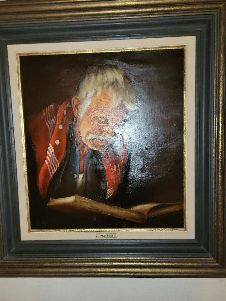 Scilderij van Freddy Baeten, Antiek en Kunst, Kunst | Schilderijen | Klassiek, Ophalen