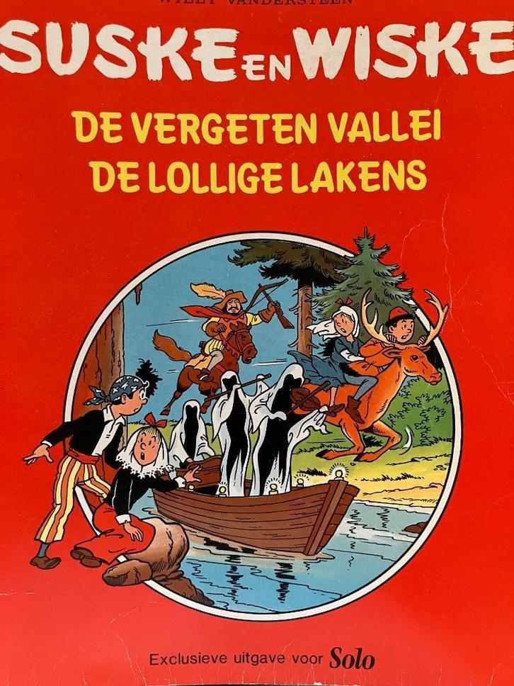 Suske en Wiske - exclusieve uitgave voor SOLO 1981- 2 titels, Boeken, Stripverhalen, Gelezen, Eén stripboek, Ophalen of Verzenden