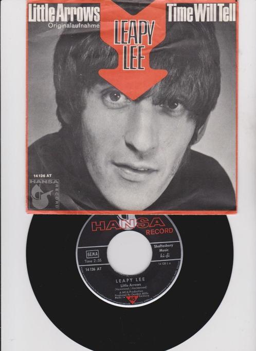 Leapy Lee – Little Arrows / Time Will Tell   1968, CD & DVD, Vinyles Singles, Comme neuf, Single, Pop, 7 pouces, Enlèvement ou Envoi