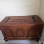 HOUTEN OPBERGKIST RUSTIEK AFGEWERKT, 100 à 150 cm, Enlèvement, Utilisé, 50 à 75 cm