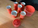Koffieservies 10 tassen en ondertassen melkkan suikerpot, Ophalen of Verzenden, Zo goed als nieuw