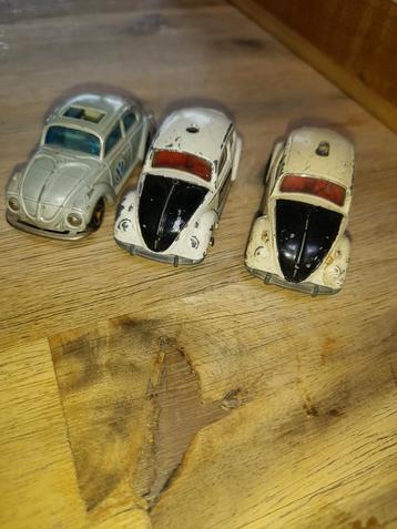 3 coléoptères VW, Husky, Majorette., Enlèvement ou Envoi