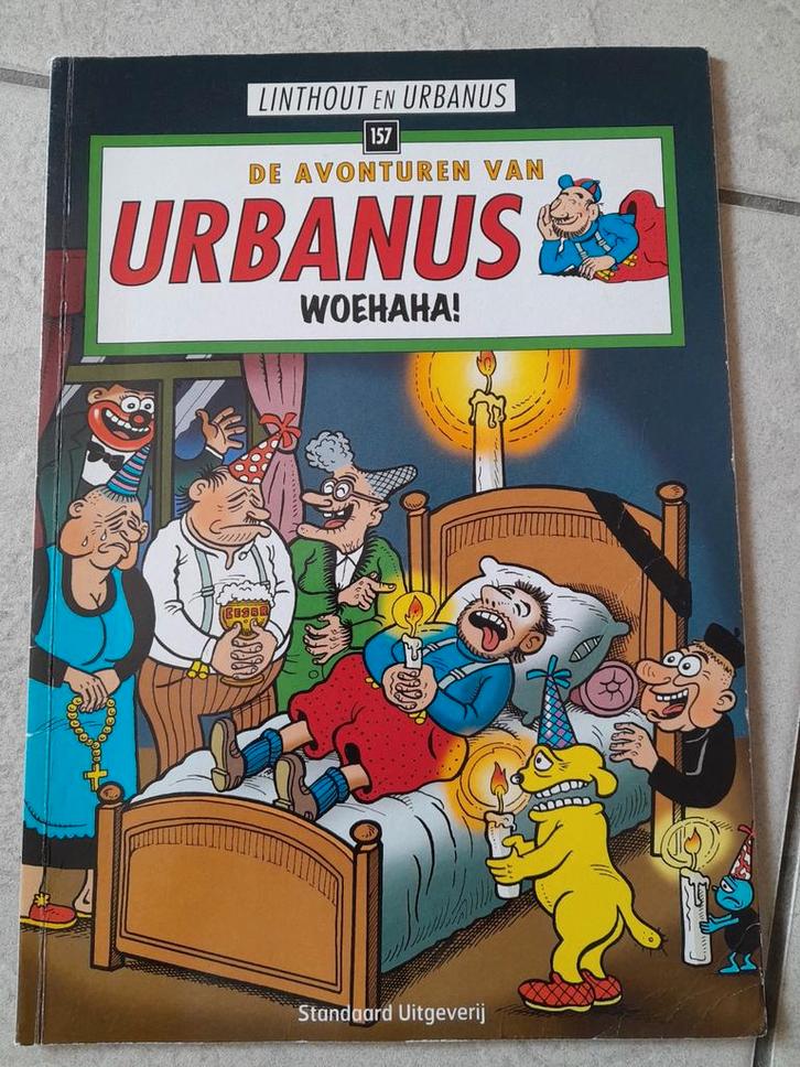 Willy Linthout - Urbanus in woehaha, Boeken, Stripverhalen, Gelezen, Ophalen