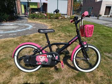 Kinderfiets - Btwin 16 inch - Spy Hero Girl 500 beschikbaar voor biedingen