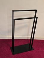 Porte essui moderne métallique, Enlèvement, Comme neuf, Noir, Serviette