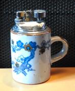 briquet de table gaz vintage  support chope ceramique, Collections, Enlèvement ou Envoi, Utilisé, Briquet