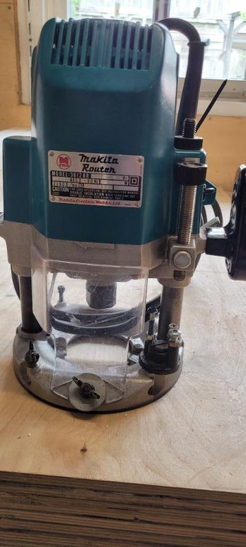 Makita bovenfrees Mod3612 BR 1600W, Enlèvement ou Envoi, Comme neuf