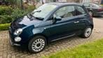 Fiat 500 1.2 benz lounge slechts 47000km in nieuw staat!!!, Autos, Fiat, 5 places, Tissu, Bleu, Hatchback