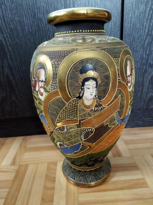 Vase Satsuma signé, Antiquités & Art, Antiquités | Vases, Enlèvement ou Envoi