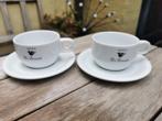 Kopjes en schoteltjes Koffie De Draak - Gent, Ophalen of Verzenden, Zo goed als nieuw, Effen, Kop(pen) en/of Schotel(s)