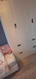 Kledingkast kinderen - dubbel wit ikea, Ophalen, Kast, 50 tot 70 cm, 105 cm of meer