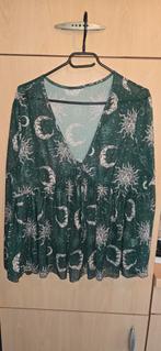 Blouse met maan/zonpatroon, Kleding | Dames, Ophalen of Verzenden, Nieuw