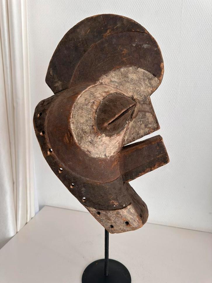 Masque Songye Luna Kifwebe, collection privée. Matadi, Antiquités & Art, Art | Art non-occidental, Envoi