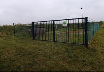 Perceel omheinde grond 96m² te huur Halle-booienhoven beschikbaar voor biedingen