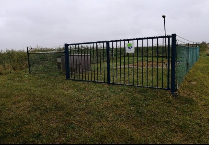 Perceel omheinde grond 96m² te huur Halle-booienhoven, Immo, Gronden en Bouwgronden, tot 200 m²
