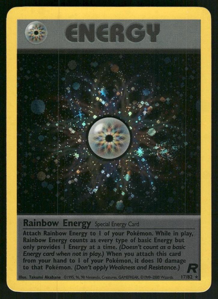 Rainbow Energy 17/82 - Team Rocket (NM), Hobby en Vrije tijd, Verzamelkaartspellen | Pokémon, Gebruikt, Verzenden