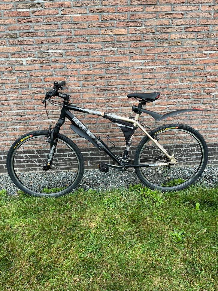 Mtb decathlon, Fietsen en Brommers, Fietsen | Heren | Sportfietsen en Toerfietsen, Zo goed als nieuw, 26 inch, Ophalen
