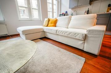 Witte sofa (3-zit, Ikea Kivik) beschikbaar voor biedingen