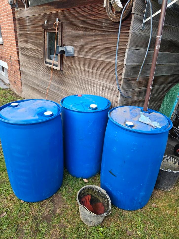Regenton 200 liter voor 20 euro, Tuin en Terras, Regentonnen, Ophalen