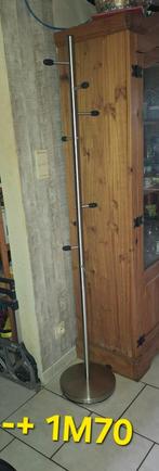 Porte manteau  sur pied vintage metal chrome, Maison & Meubles, Utilisé, Métal, Portemanteau sur pied, 150 à 200 cm