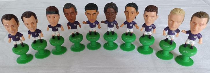 10 Poppetjes Anderlecht - De Golden 11, Verzamelen, Poppetjes en Figuurtjes, Zo goed als nieuw, Ophalen of Verzenden