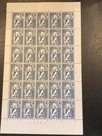 België 1956 blad 1956 trein, Ophalen