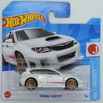 Hotwheels Subaru WRX STI (wit), Verzenden, Nieuw, Auto