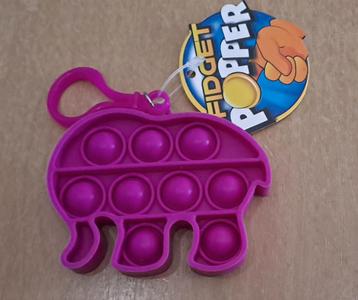 Porte-clés éléphant Fidget Popper (nouveau), Enlèvement ou Envoi, Neuf, Garçon ou Fille