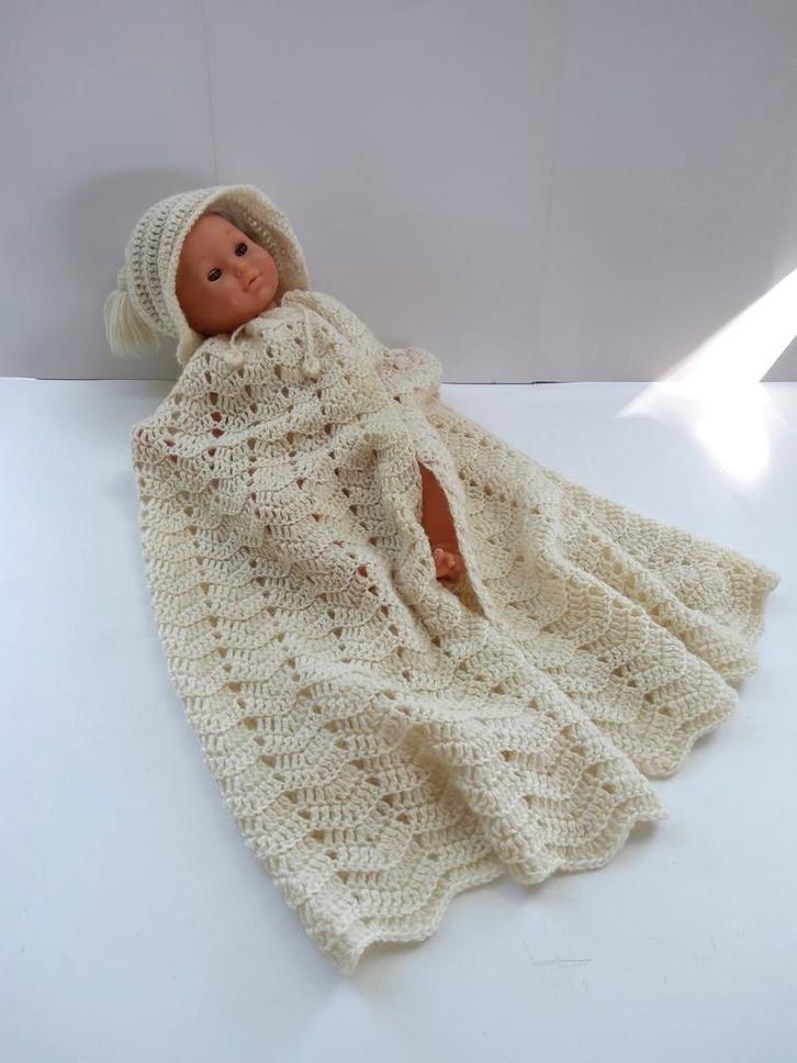 Vintage doopmantel., Antiek en Kunst, Antiek | Kleding en Textiel, Ophalen of Verzenden