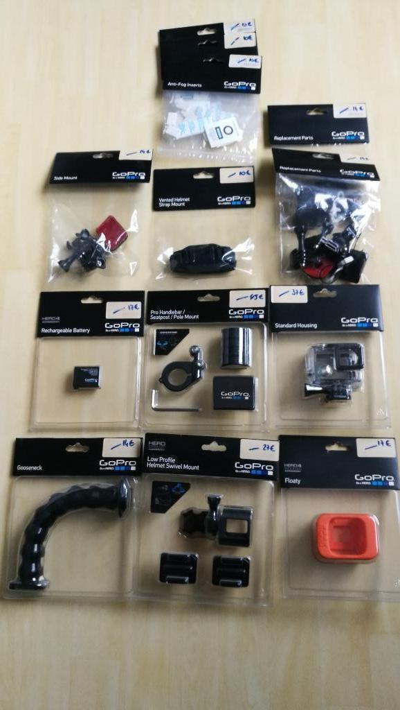 GoPro onderdelen accessoires nieuw, Audio, Tv en Foto, Actiecamera's, Nieuw, GoPro, Ophalen of Verzenden