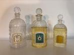 Guerlain - Set van 3 antieke flessen, Verzamelen, Ophalen of Verzenden, Gebruikt