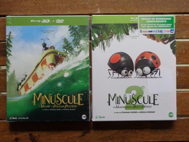 )))  Bluray  Minuscule 1 & 2  //  Animation / Neuf  (((, Cd's en Dvd's, Blu-ray, Nieuw in verpakking, Tekenfilms en Animatie, Boxset