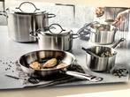 Demeyere 5-delige kookset "Resto 3" NIEUW, Huis en Inrichting, Ophalen, Inox, Nieuw, Pannenset