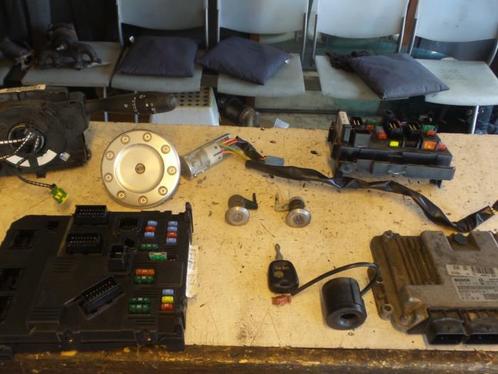 Slotenset van een Peugeot 206, Auto-onderdelen, Carrosserie, Peugeot, Gebruikt, 3 maanden garantie, Ophalen of Verzenden