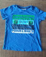 Tshirt minecraft maat 134, Kinderen en Baby's, Kinderkleding | Maat 134, Jongen, Gebruikt, Ophalen of Verzenden, Shirt of Longsleeve