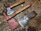 Lot oude bijltjes/bijlkop, Antiek en Kunst, Ophalen of Verzenden