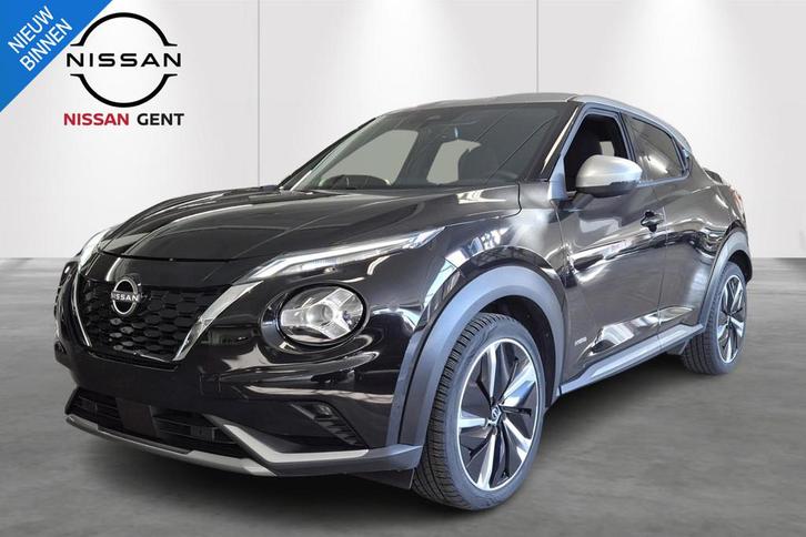 Nissan Juke 1.6 Hybrid 145 N-Design, Auto's, Nissan, Bedrijf, Te koop, Juke, Achteruitrijcamera, Airconditioning, Alarm, Android Auto