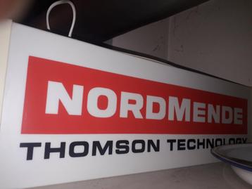 2 Lichtreclame Nordmende en Telefunken