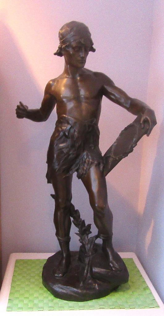 statue, Collections, Statues & Figurines, Comme neuf, Humain, Enlèvement