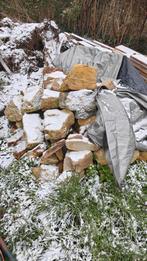 Pierre naturelle jaunes, Jardin & Terrasse, Jaune, Dolomie, Enlèvement, Utilisé