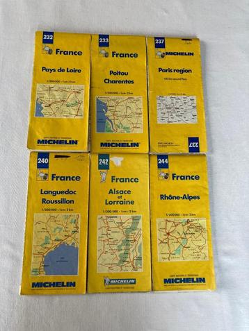 Anciennes cartes Michelin disponible aux enchères