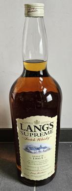 Langs Supreme Scotch Whisky 4,5 liter, Verzamelen, Wijnen, Ophalen, Nieuw, Overige gebieden, Overige typen