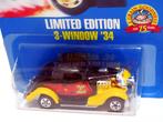 3-Window '34 Ford "Malt-O-Meal" Hot Wheels Limited Edition, Voiture, Enlèvement ou Envoi, Limited Edition Malt-O-Meal, Neuf