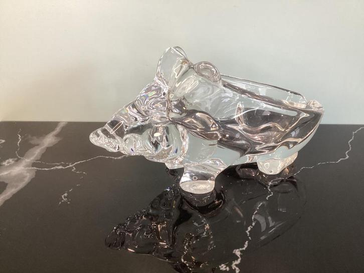 Varken in kristal. 087/E., Antiek en Kunst, Antiek | Glaswerk en Kristal, Ophalen