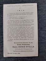 gedachtenisprentje kloostergeloften 1936 (Heverlee), Verzamelen, Bidprentjes en Rouwkaarten, Verzenden