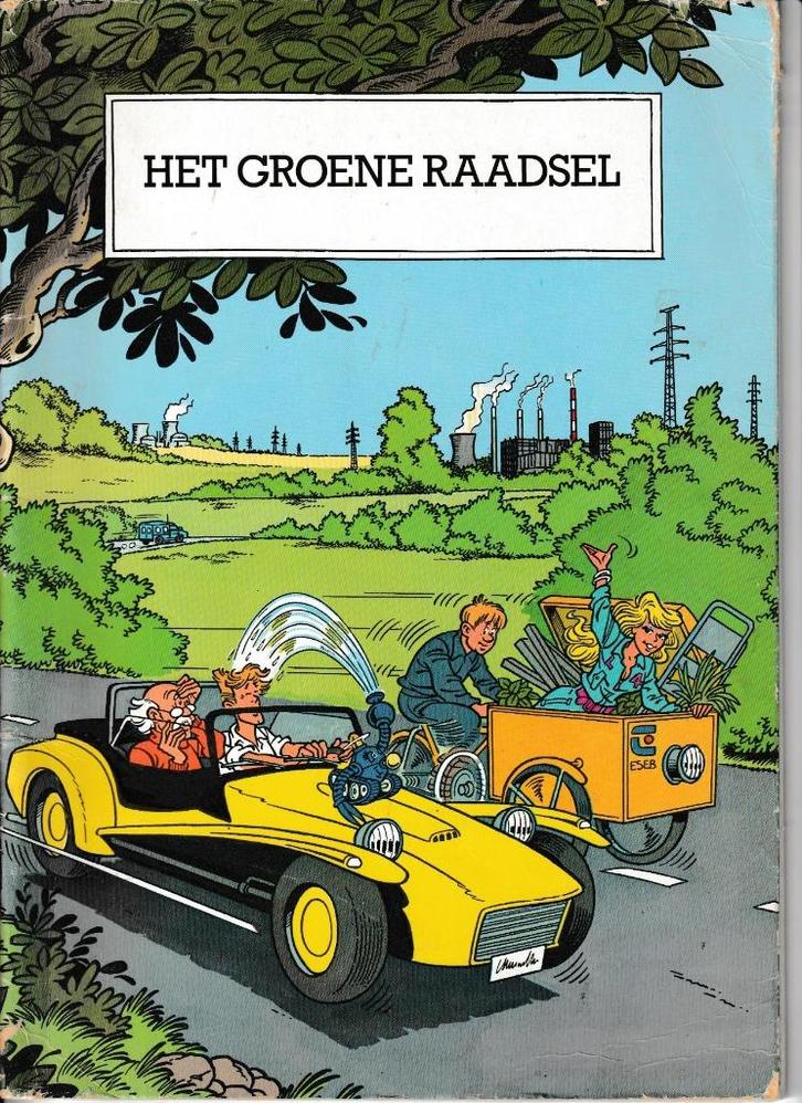 Strip : "Het groene raadsel" - Ebes., Boeken, Stripverhalen, Verzenden