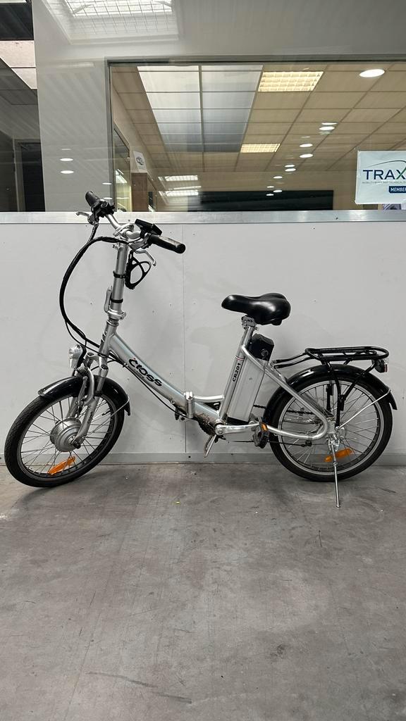 Cross Elektrische Plooifiets – Ideaal voor Stad!, Fietsen en Brommers, Fietsen | Vouwfietsen, Zo goed als nieuw, Ophalen